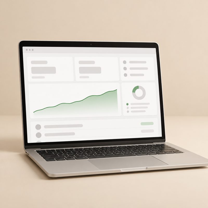 A Tallyway dashboard showing card spend, open bills, and budget progress by team.